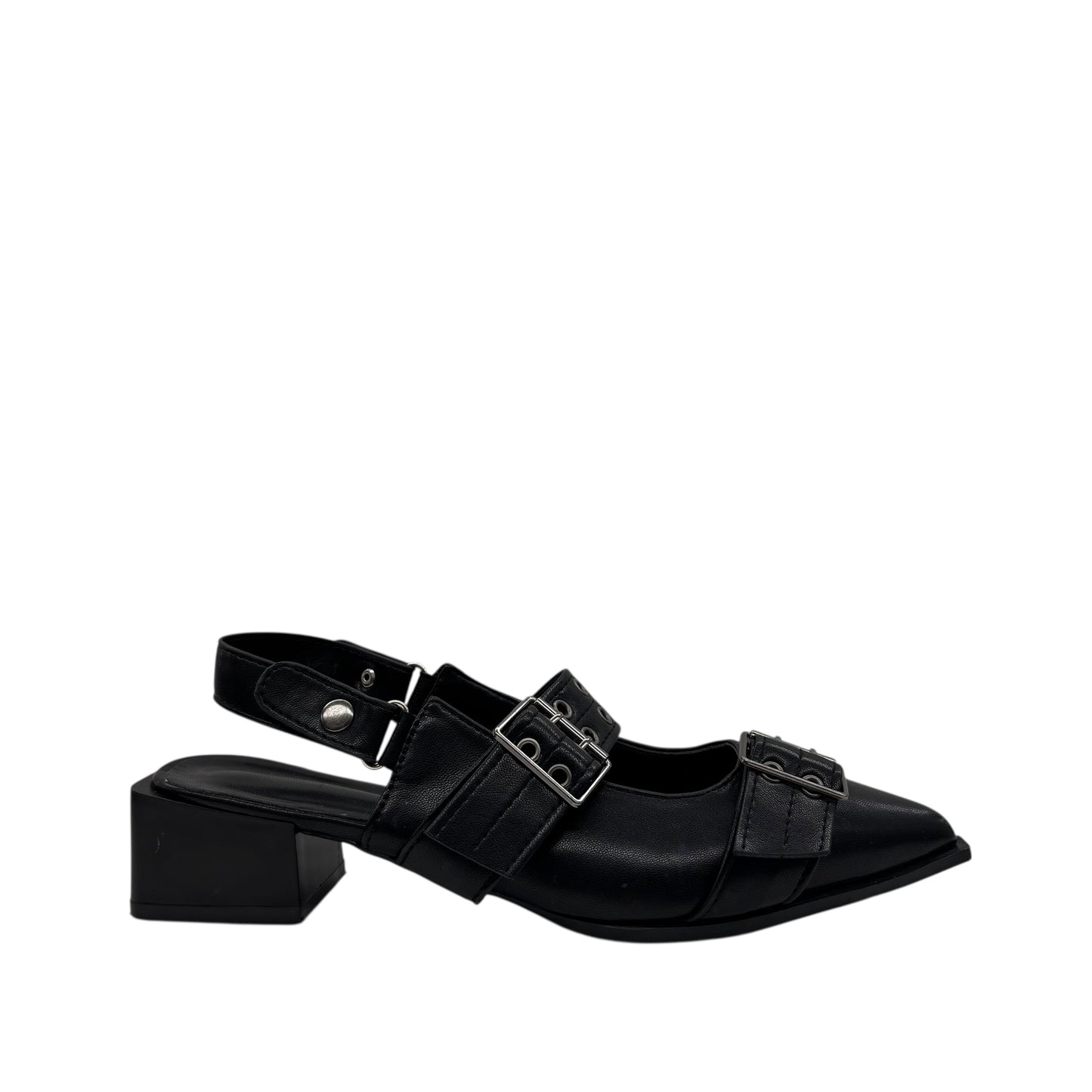 Shoes Heels Block By Cmf In Black, Size:10.5