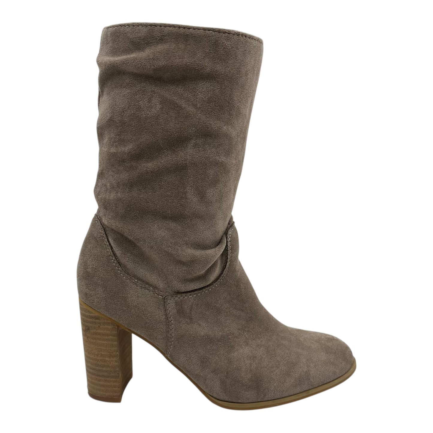 Boots Ankle Heels By Oasis Society In Brown, Size:6.5