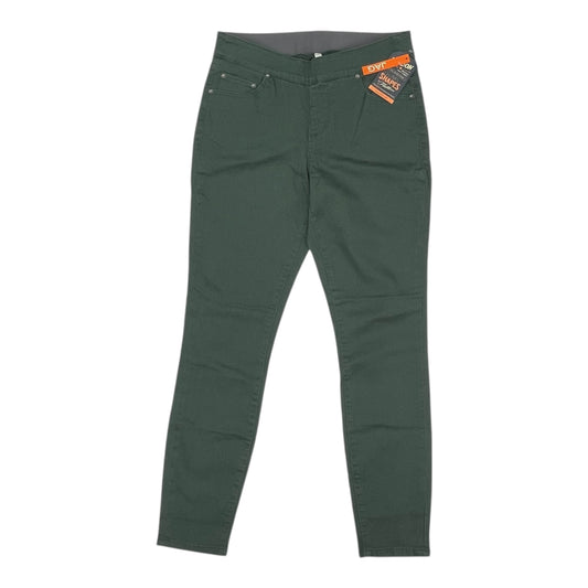 Jeans Skinny By Jag In Green Denim, Size:8