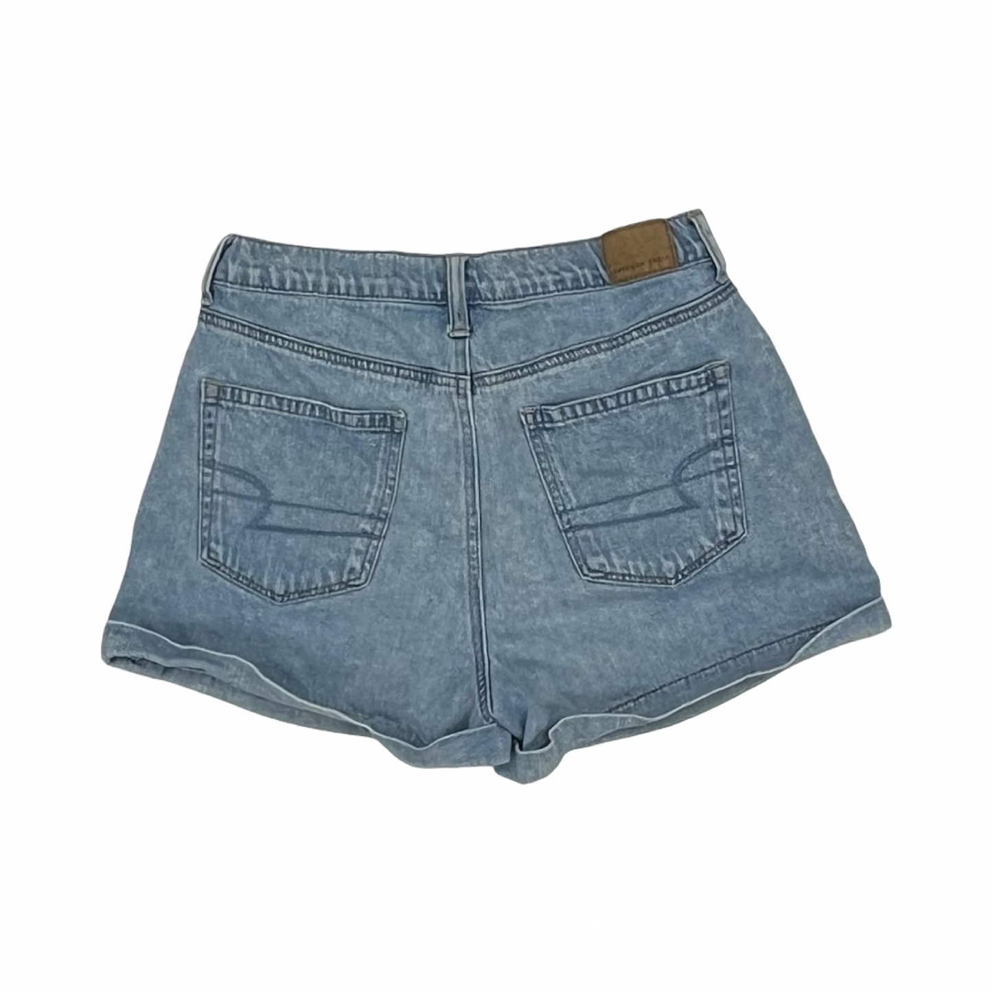 Shorts By American Eagle In Blue Denim, Size:6
