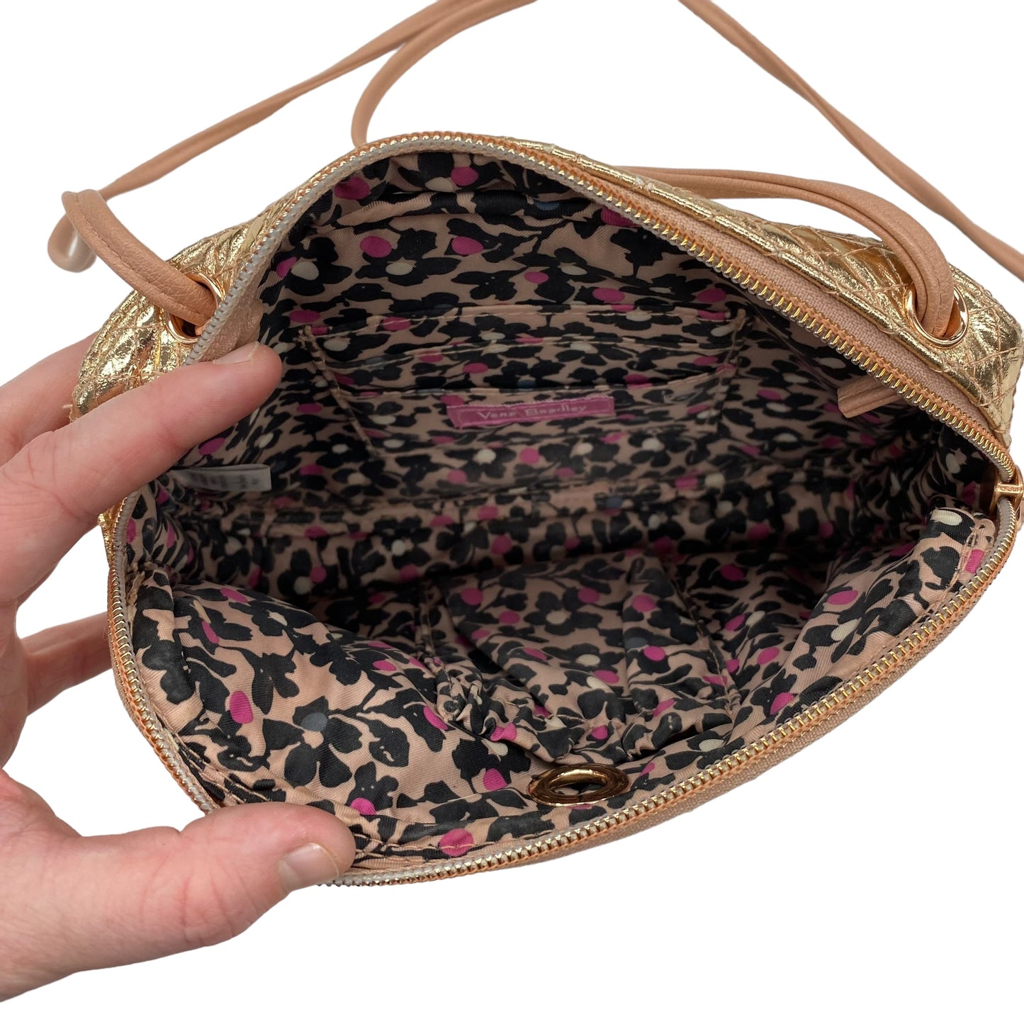 ROSE GOLD CROSSBODY by VERA BRADLEY Size:MEDIUM