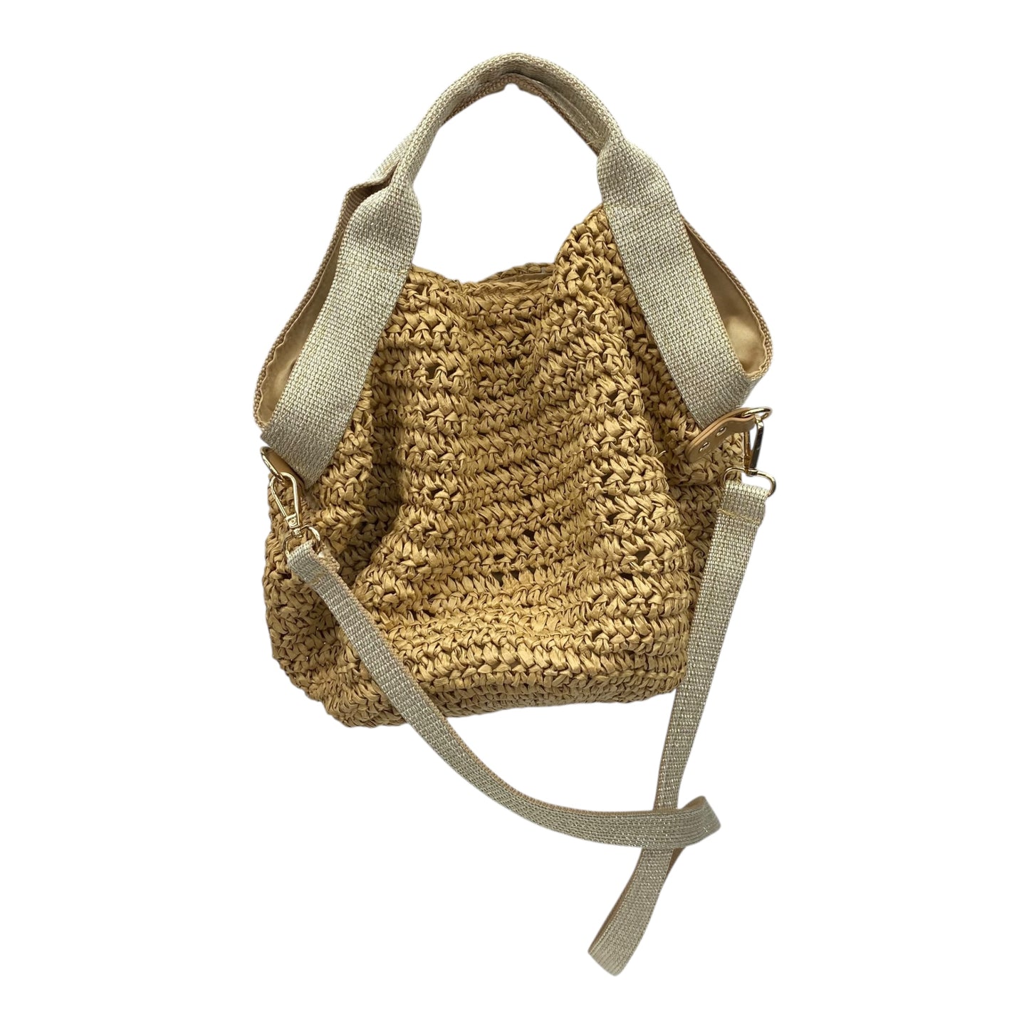 Handbag By   Clothes Mentor In Brown, Size:Medium