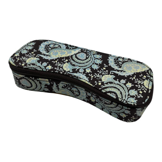 Sunglass Case By Clothes Mentor In Blue & Brown