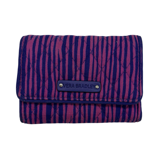 Wallet By Vera Bradley In Pink & Purple, Size:Small