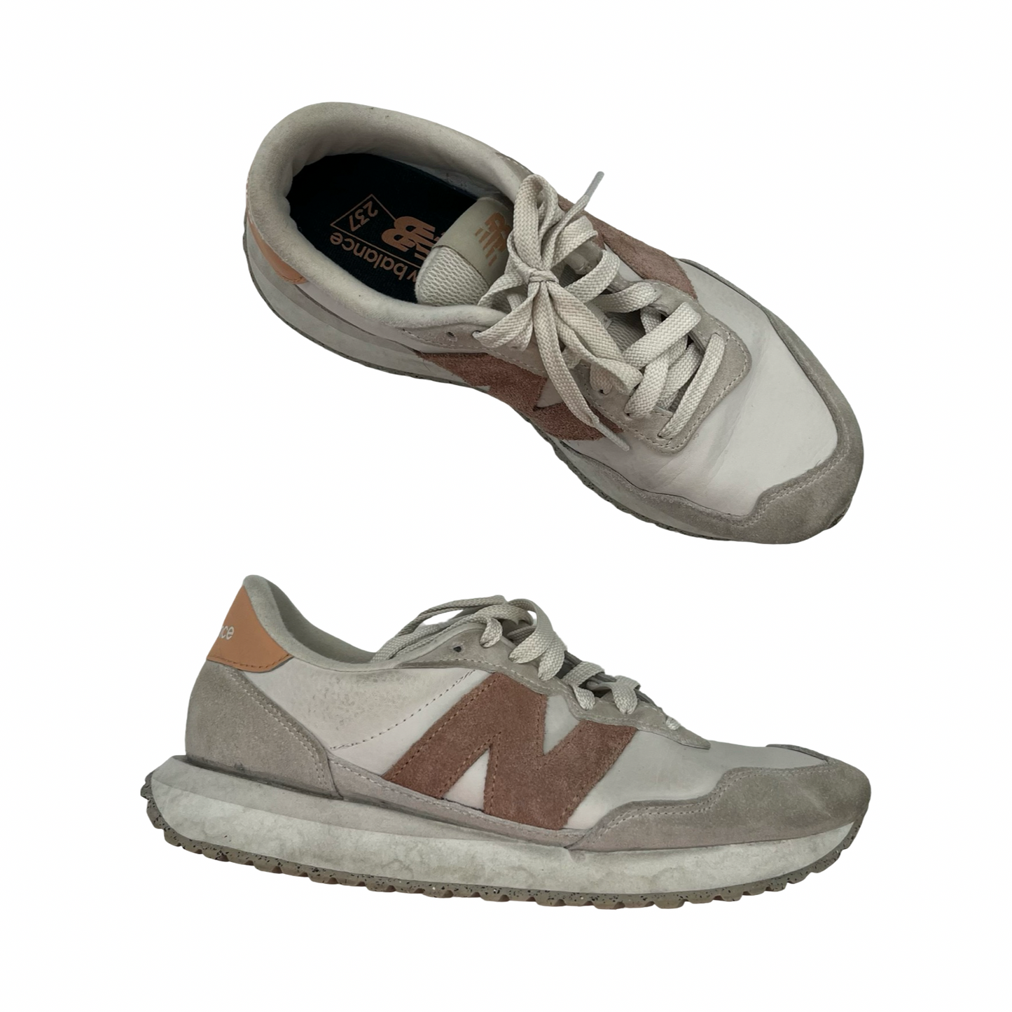 Shoes Sneakers By New Balance In Pink & Tan, Size:9