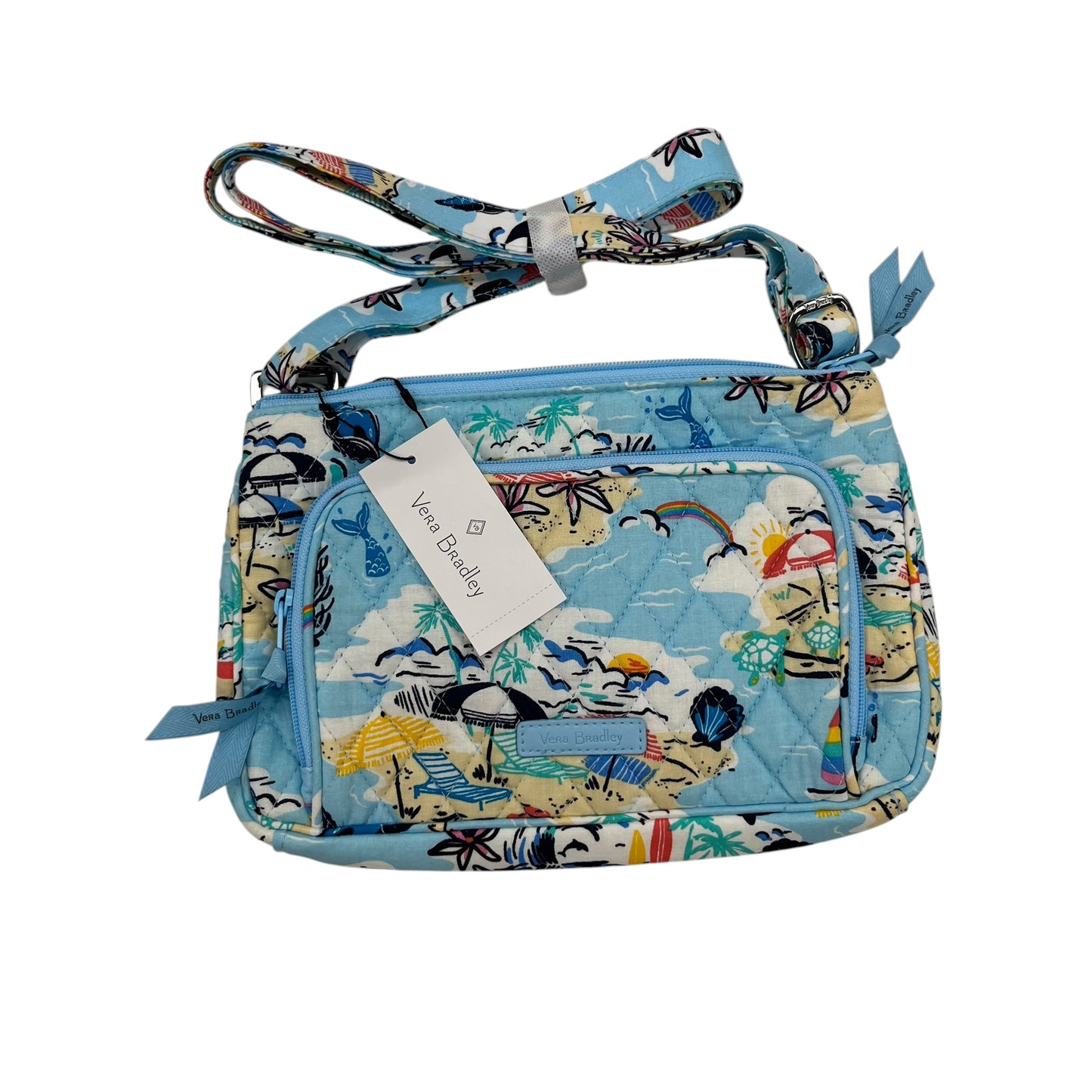 Crossbody By Vera Bradley In Blue, Size:Medium