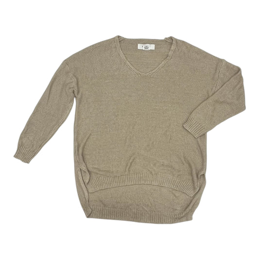 Sweater By Workshop In Tan, Size:M