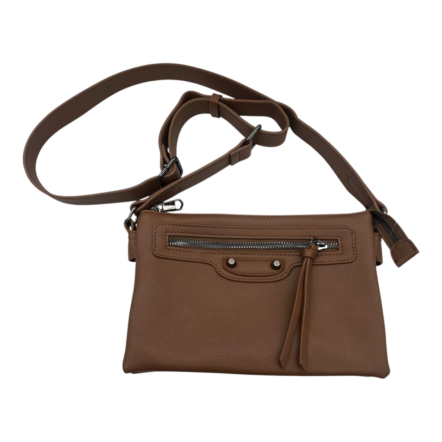 Crossbody By Cmc In Brown, Size:Small