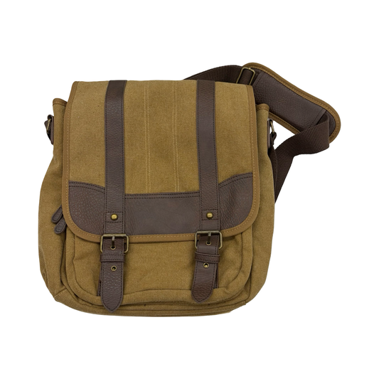 Crossbody By Clothes Mentor In Brown, Size:Large