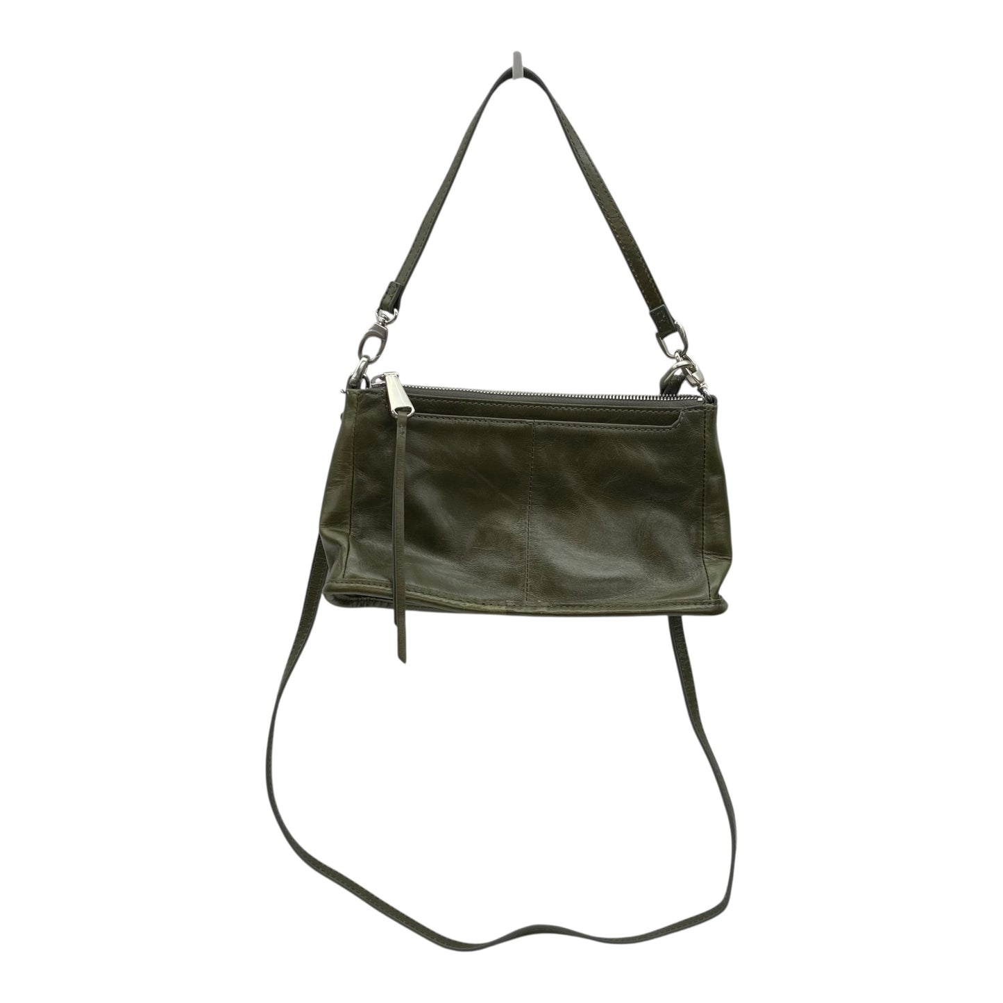 Crossbody Leather By Hobo Intl In Green, Size:Small