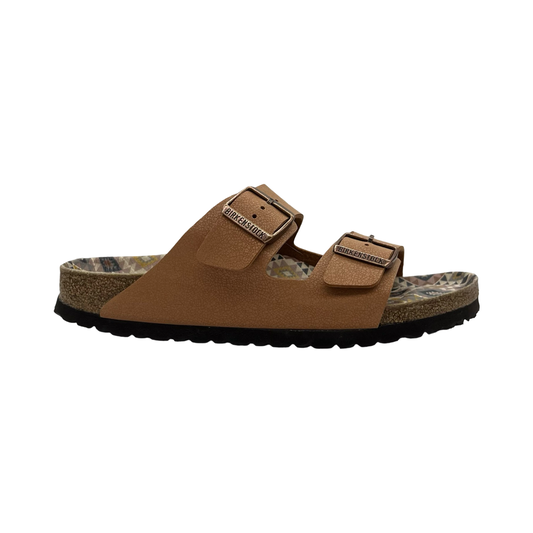 Sandals Flats By Birkenstock In Brown, Size:10
