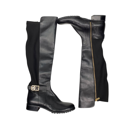 Boots Designer By Michael Kors In Black, Size:10