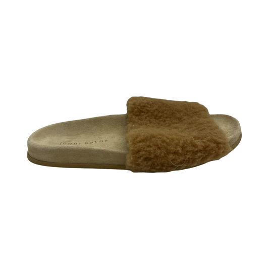 Sandals Flats By Jenni Kayne In Tan, Size:7.5