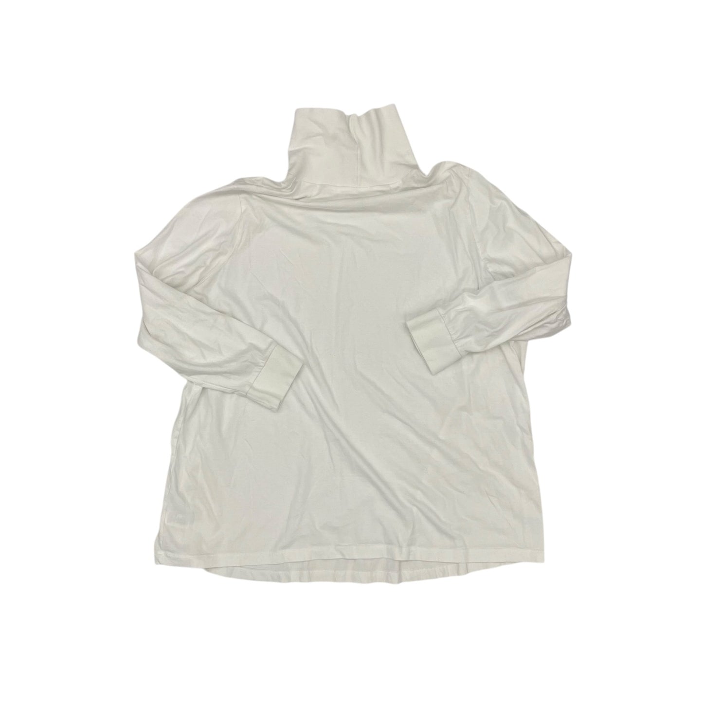 Top Ls By Woman Within In White, Size:2X