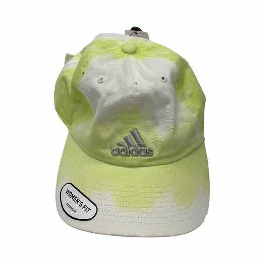 Hat Baseball Cap By Adidas In Green & White
