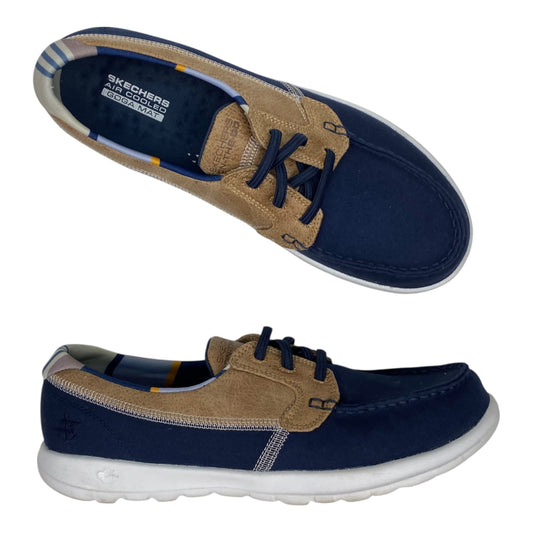 Shoes Flats By Skechers In Blue, Size:9.5