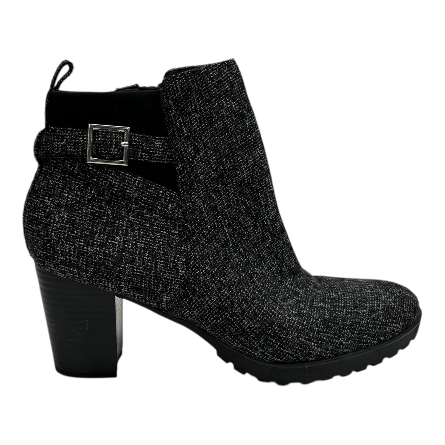 Boots Ankle Heels By Kelly And Katie In Black, Size:8.5