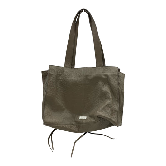 Handbag Leather By Vince Camuto In Brown, Size:Medium