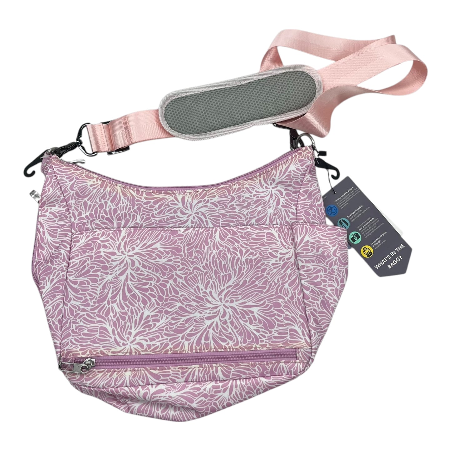 Crossbody By Baggallini In Pink, Size:Medium