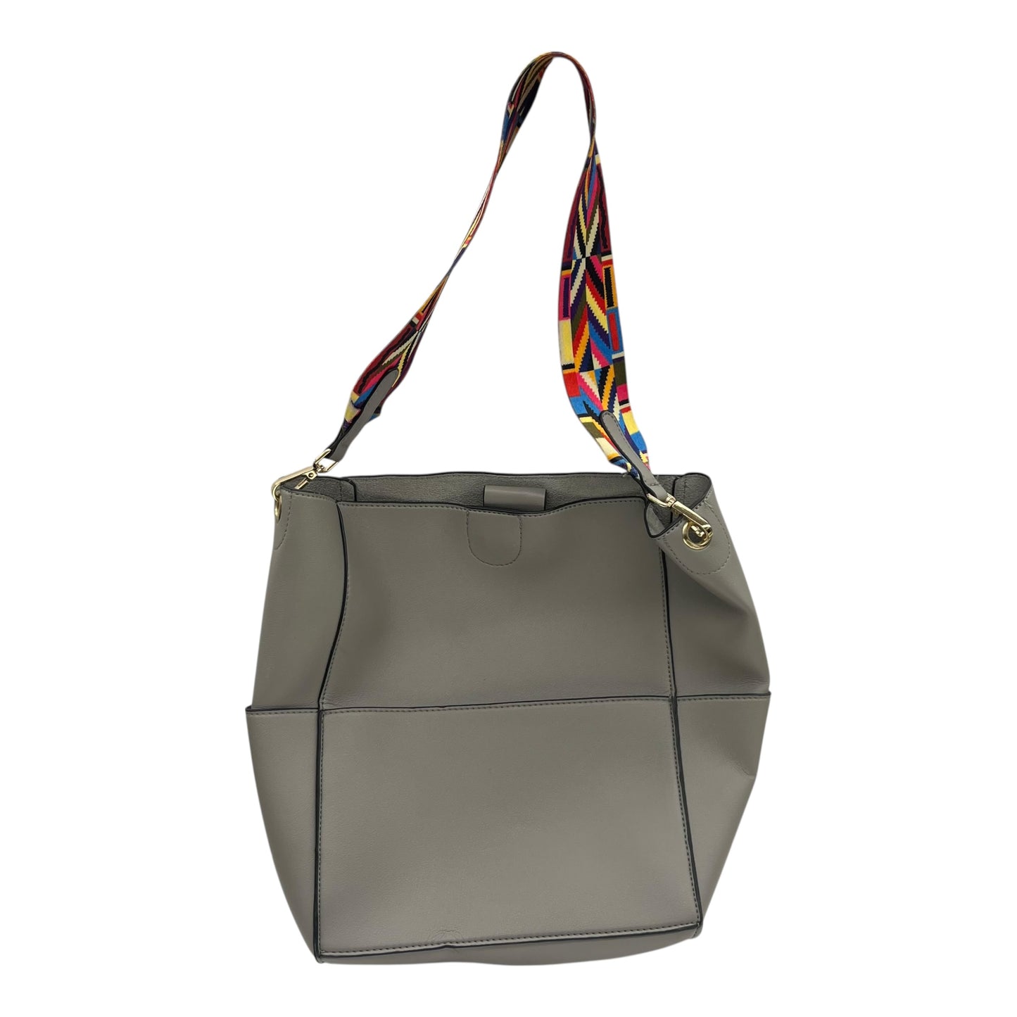 Handbag By Cme In Taupe, Size:Medium