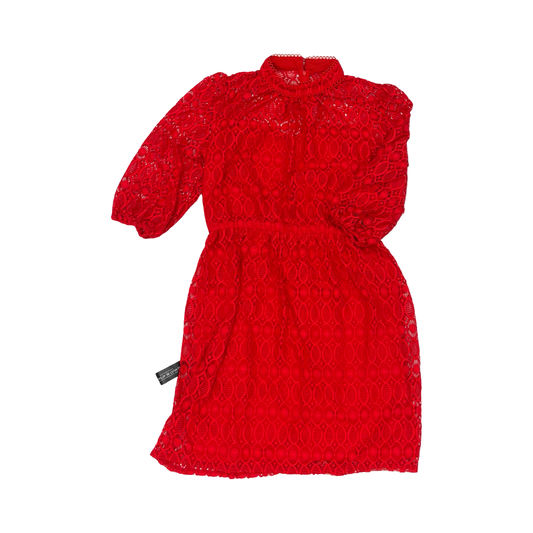 Dress Party Short By Lane Bryant In Red, Size:14