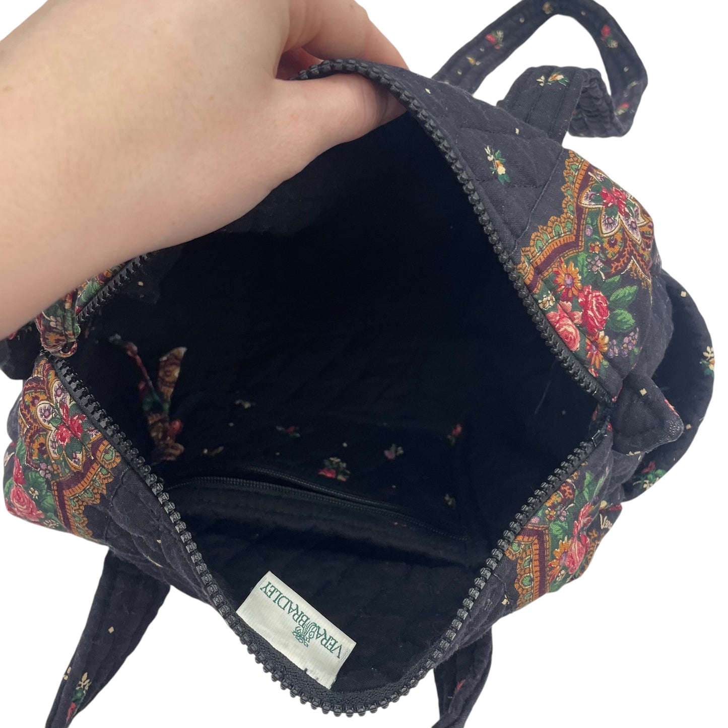 BLACK HANDBAG by VERA BRADLEY Size:MEDIUM