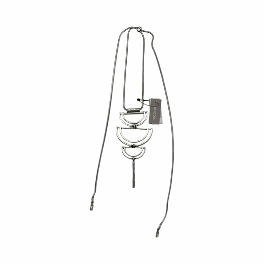 Necklace Statement By Chicos In Silver