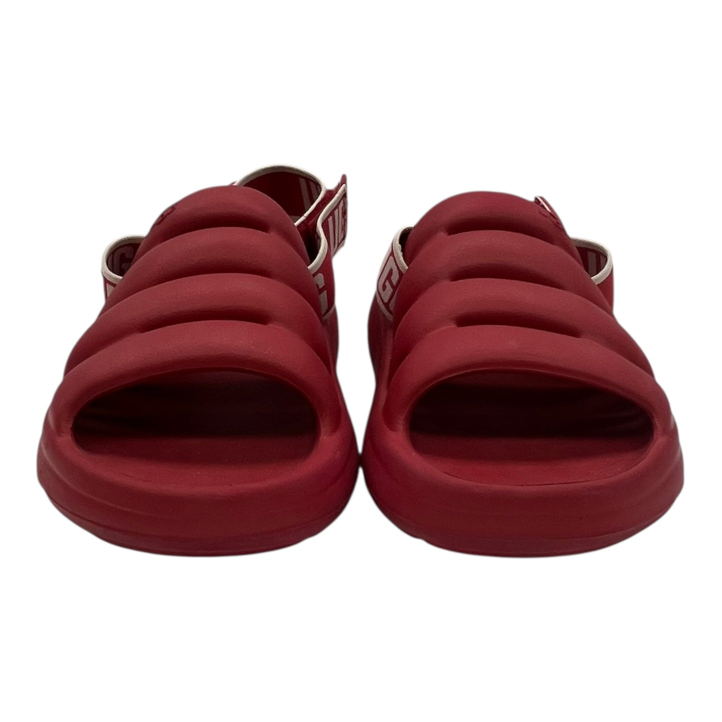 Sandals Designer By Ugg In Red, Size:6