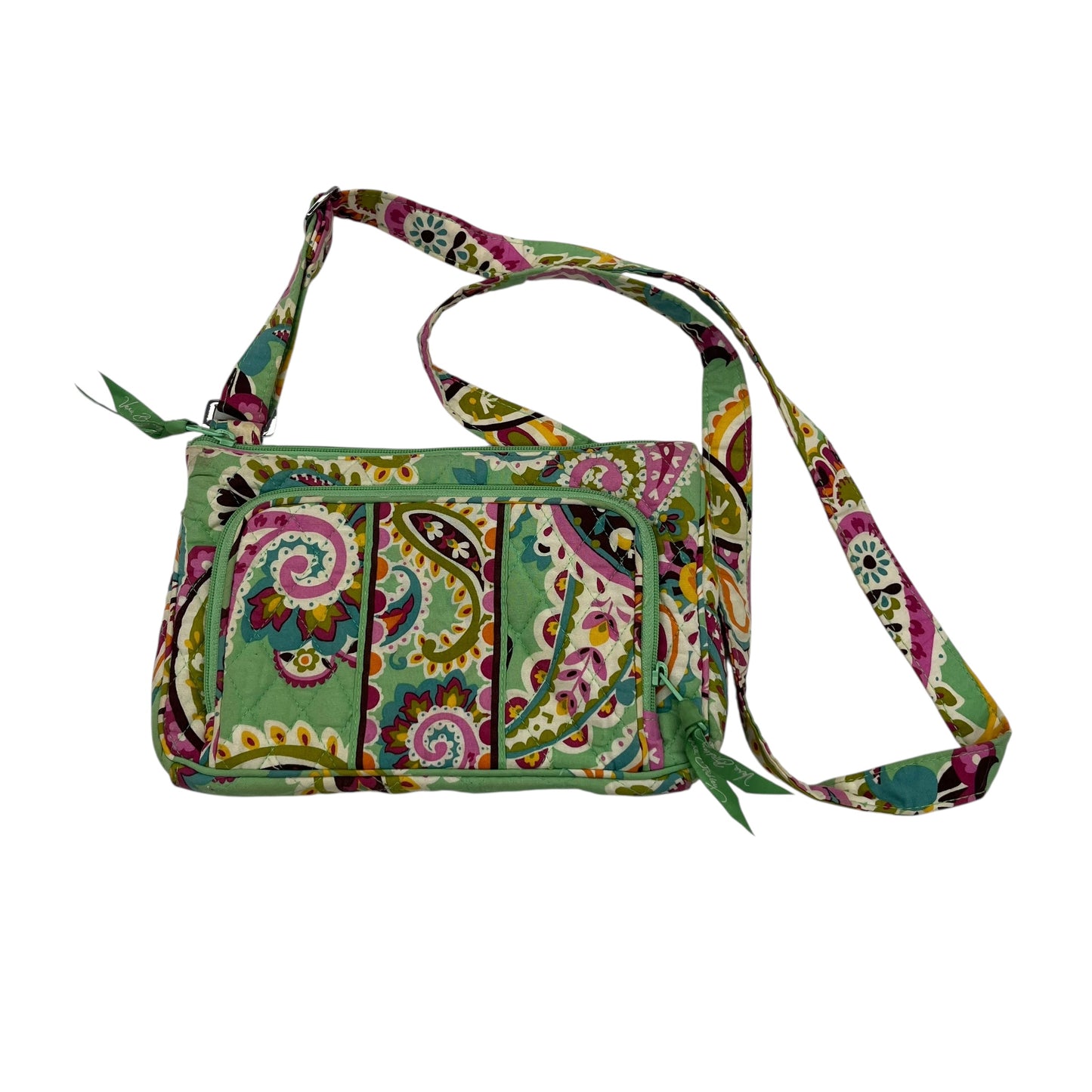 Crossbody By Vera Bradley In Green, Size:Small