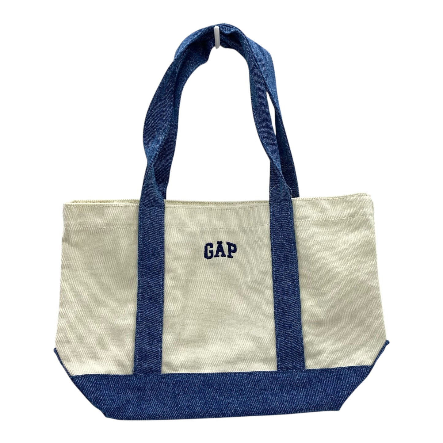 Tote By Gap In Blue & Cream, Size:Small