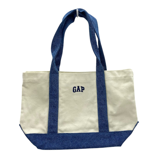 Tote By Gap In Blue & Cream, Size:Small