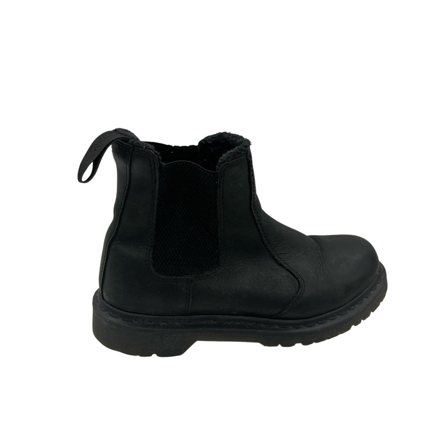 Boots Ankle Flats By Dr Martens In Black, Size:9