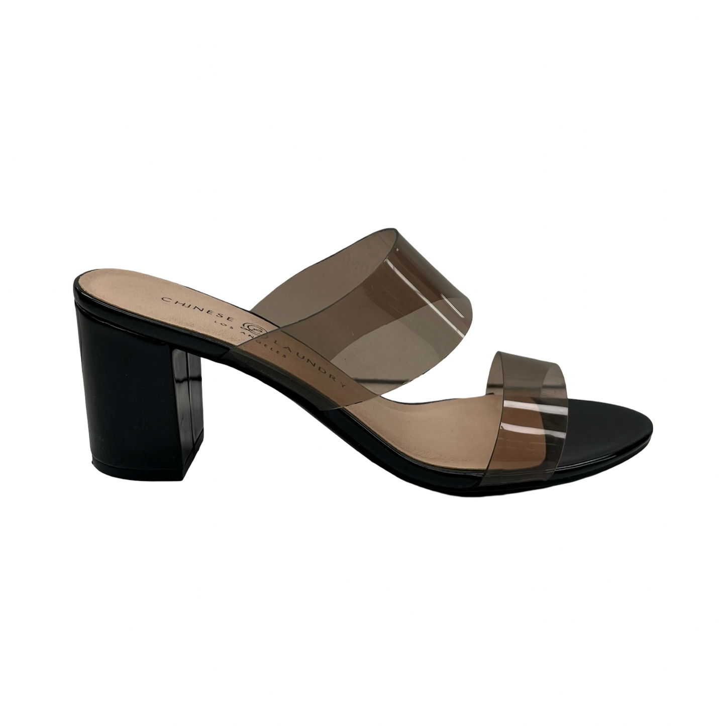 Sandals Heels Block By Chinese Laundry In Black, Size:8