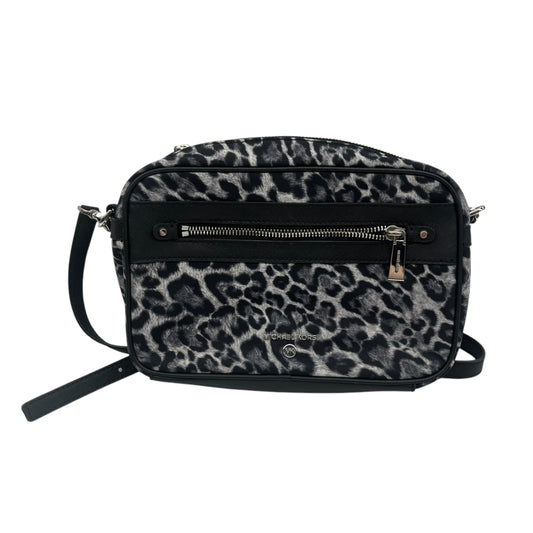 Crossbody Designer By Michael Kors In Leopard Print, Size:Medium