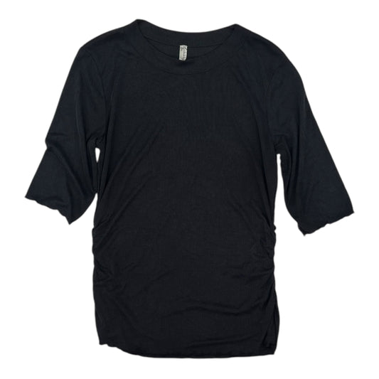 Top 3/4 Sleeve By Free People In Grey, Size:Xl
