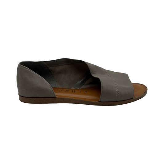 Sandals Flats By Sole Society In Grey, Size:8
