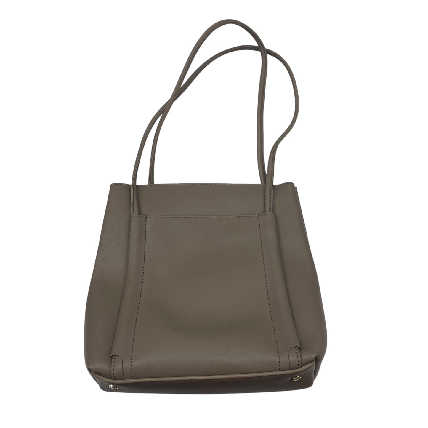 TAUPE HANDBAG by CLOTHES MENTOR Size:MEDIUM