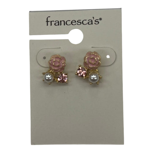 Earrings Stud By Francesca’S In Pink