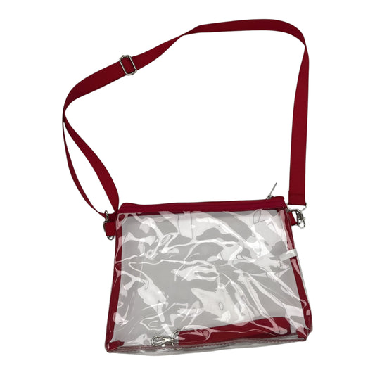Crossbody By Clothes Mentor In Clear, Size:Medium
