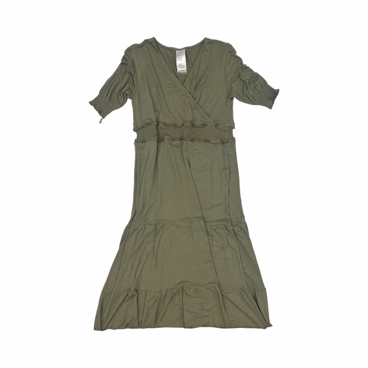 Dress Casual Maxi By Serra In Green, Size:S