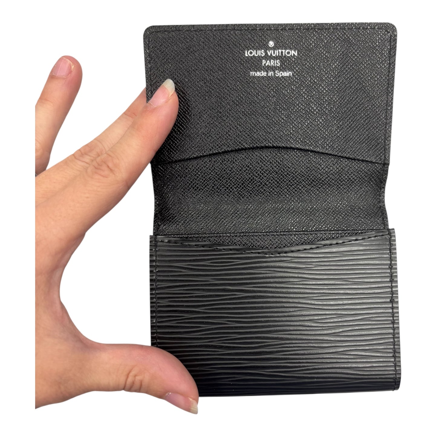 Wallet Luxury Designer By Louis Vuitton In Black, Size:Small