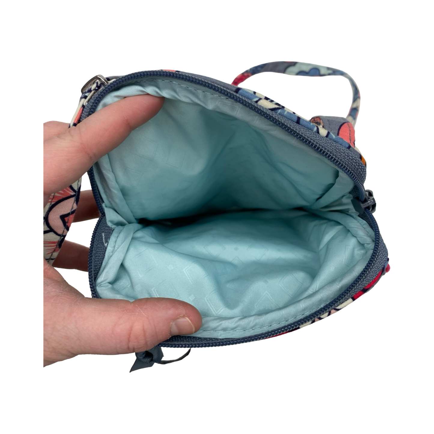 Crossbody By Vera Bradley In Grey, Size:Small