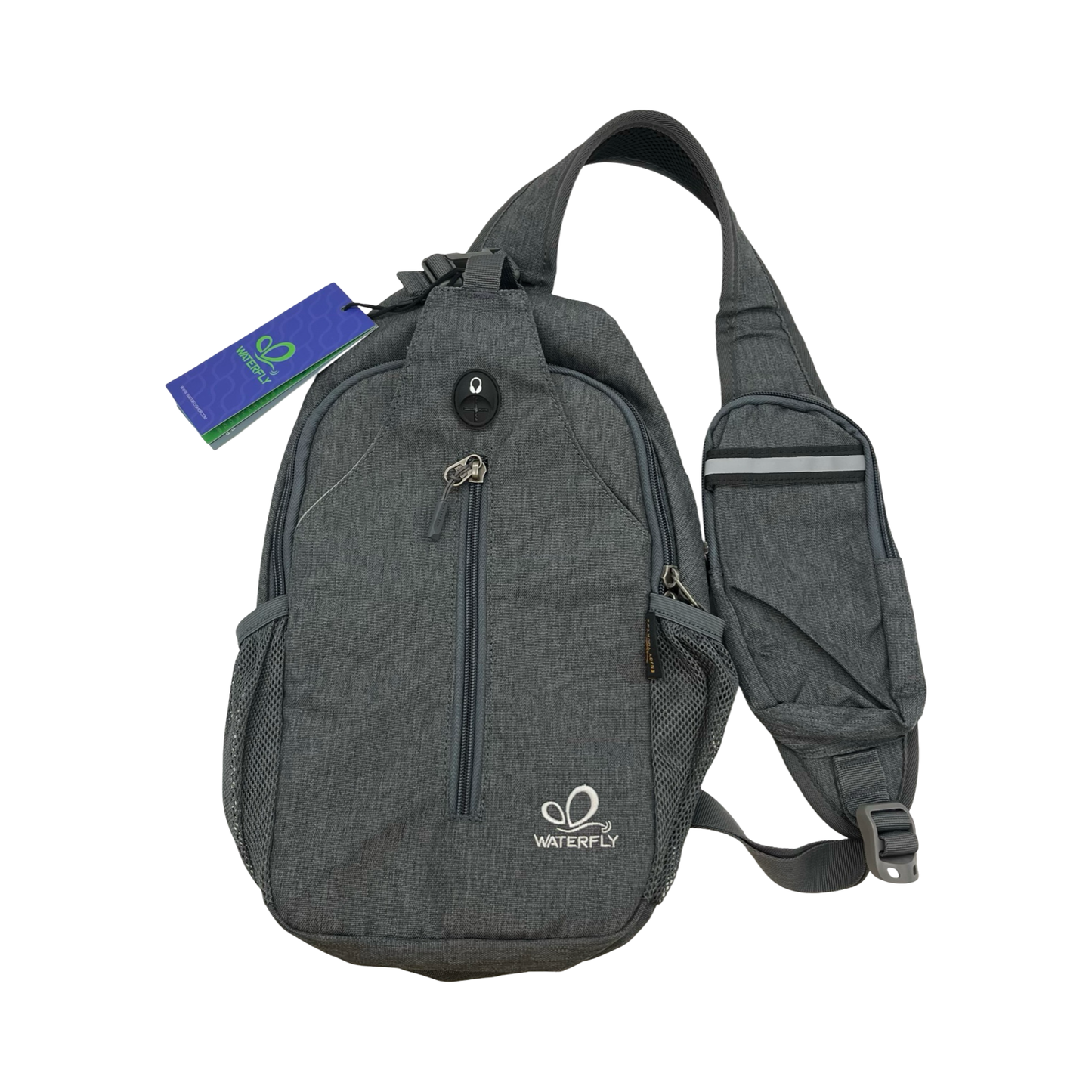 Backpack By Clothes Mentor In Grey, Size:Medium