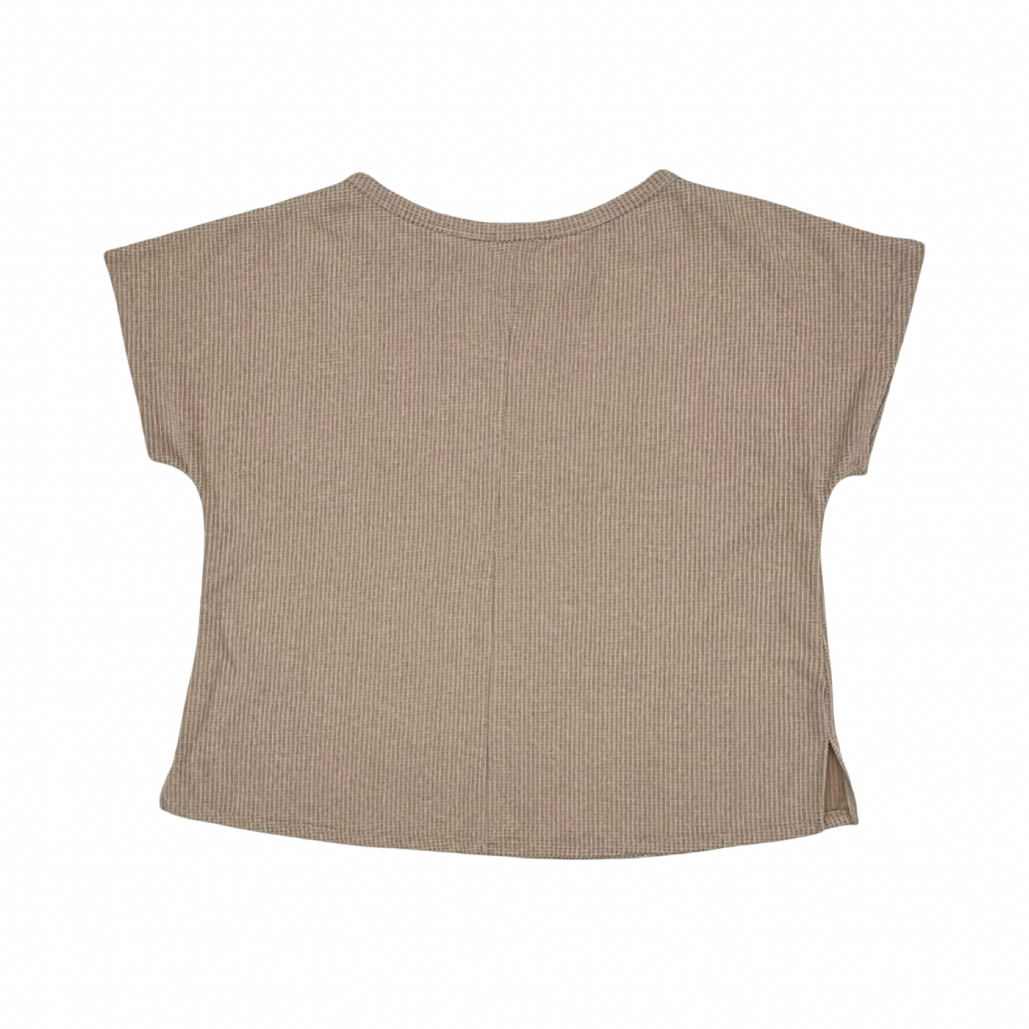 Top Ss By Andree By Unit In Tan, Size:2X