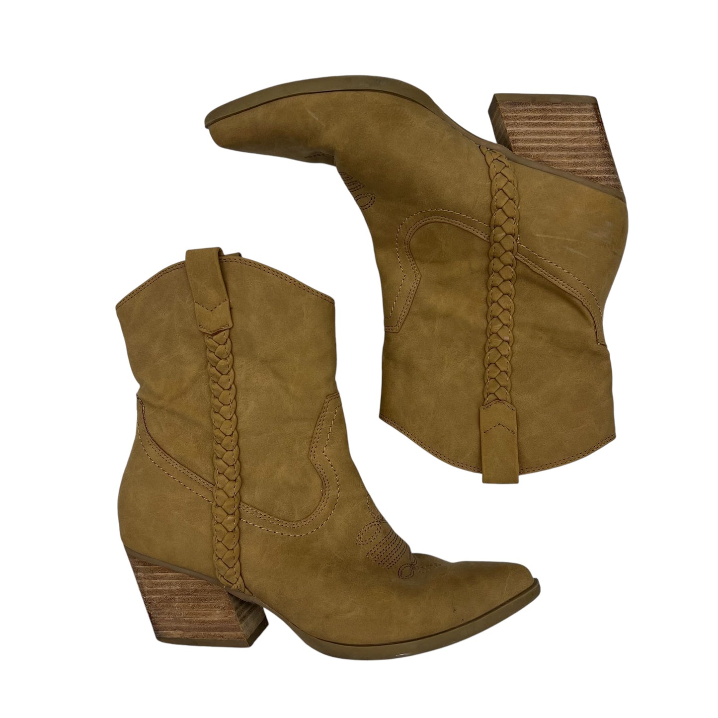 Boots Western By Dolce Vita In Tan, Size:8