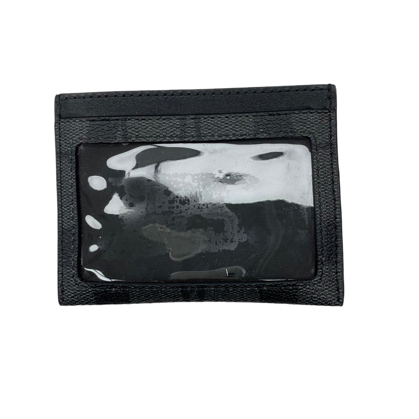 BLACK WALLET DESIGNER by COACH Size:SMALL