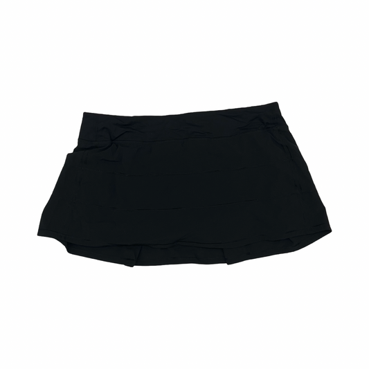 Athletic Skort By Lululemon In Black, Size:L