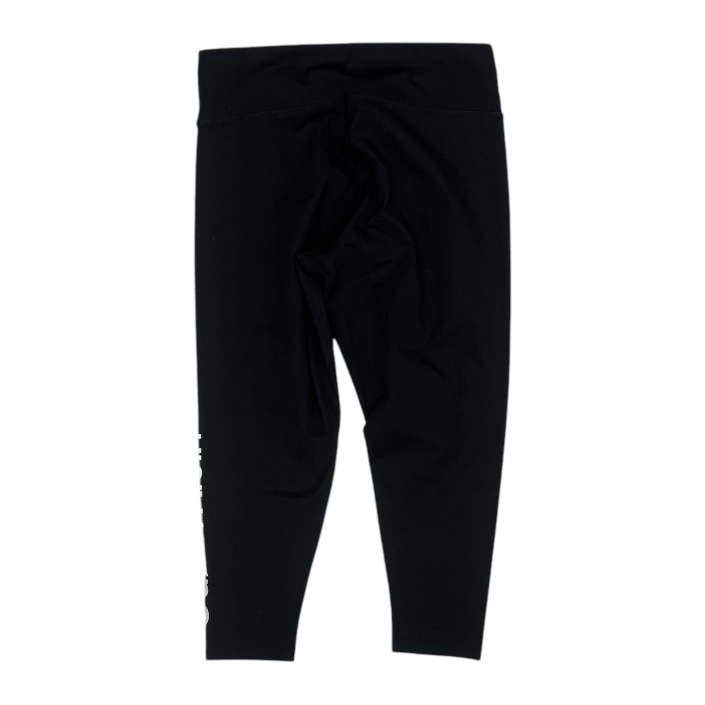 Athletic Leggings Capris By Calvin Klein In Black, Size:1X