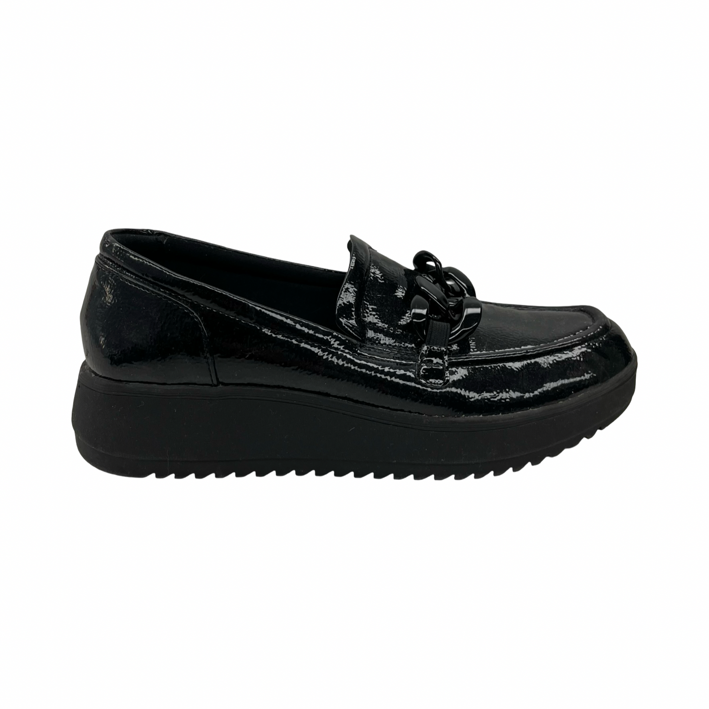 Shoes Heels Wedge By Clarks In Black, Size:10