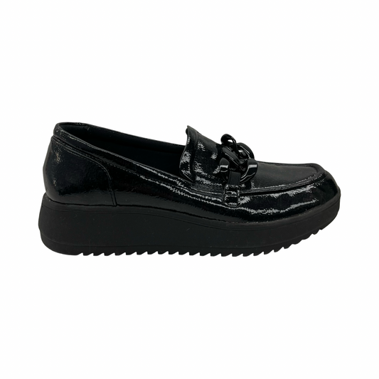 Shoes Heels Wedge By Clarks In Black, Size:10